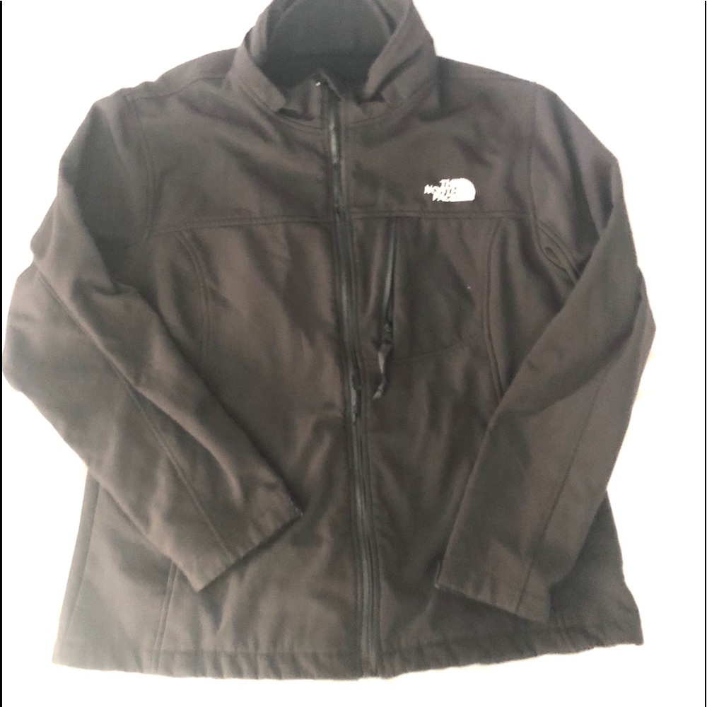 The North Face weather resistance!